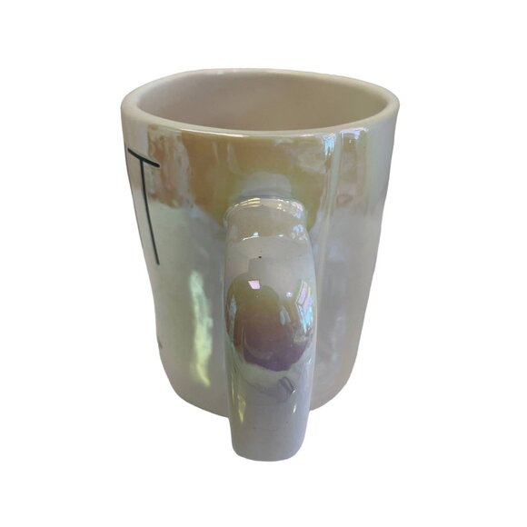 RAE Dunn Mug Artisan Collection Iridescent Get It Girl  3"W x 5"H - Picture 7 of 7